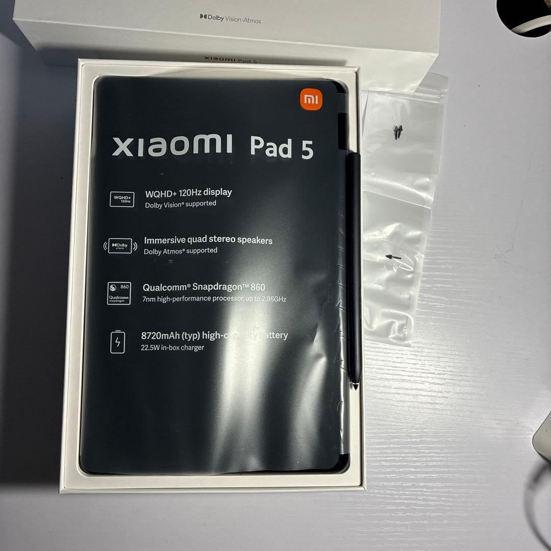 ガ*️様 [純正ペン付き]Xiaomi Pad 5 256GB コズミックグレー Xiaomi（シャオミ） Xiaomi Pad 5 256GB コズミックグレー : らいぶ