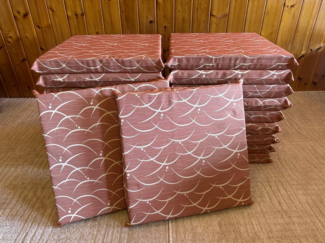 クッション 座布団 座椅子 木製 居酒屋 和室 旅館 20個セット 不二貿易（Fuji Boeki） 座椅子 和座椅子 木製 木製座椅子 4脚セット