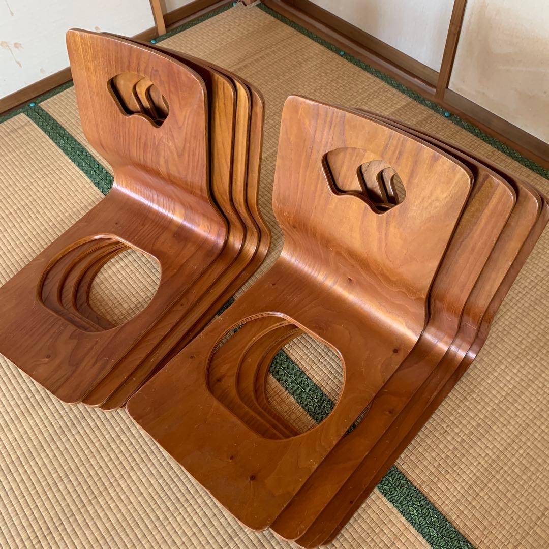 木製座椅子 8脚セット 木製 旅館 和室　曲木 楽天市場】【28日緊急開催!!＼全品5%OFFクーポン／】 プチ旅館気分