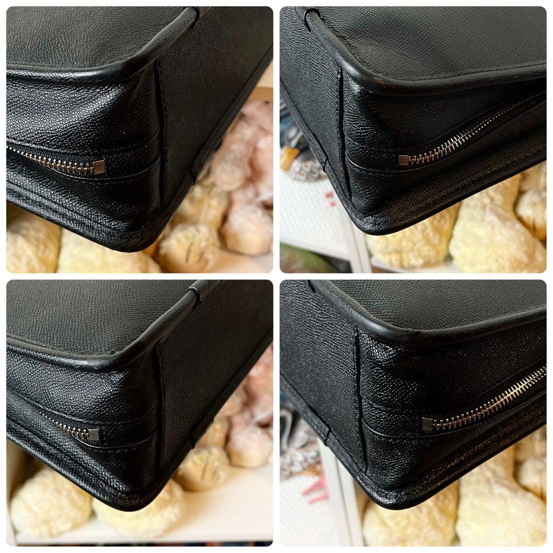 マッキントッシュ レザー ビジネスバッグ スーツケース 2WAY ブラック