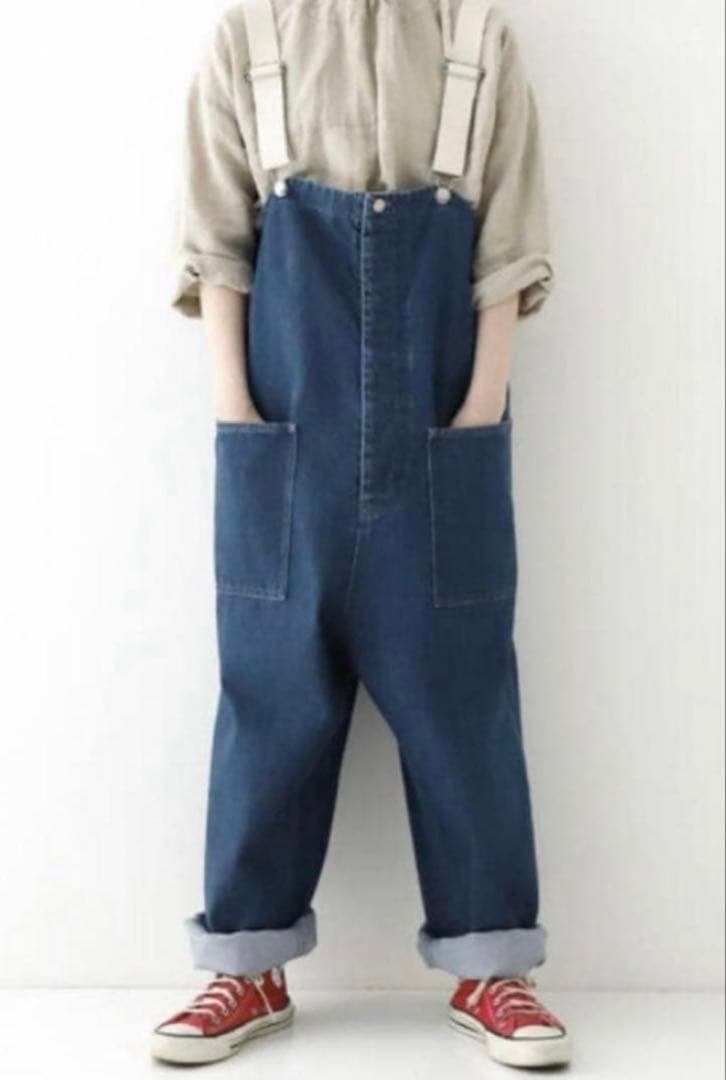 【美品】ネストローブ nestrobe デニムデッキサロペット 2021秋冬のHIT ITEM | ONLINE SHOP | nest Robe Shop Blog | nest Robe