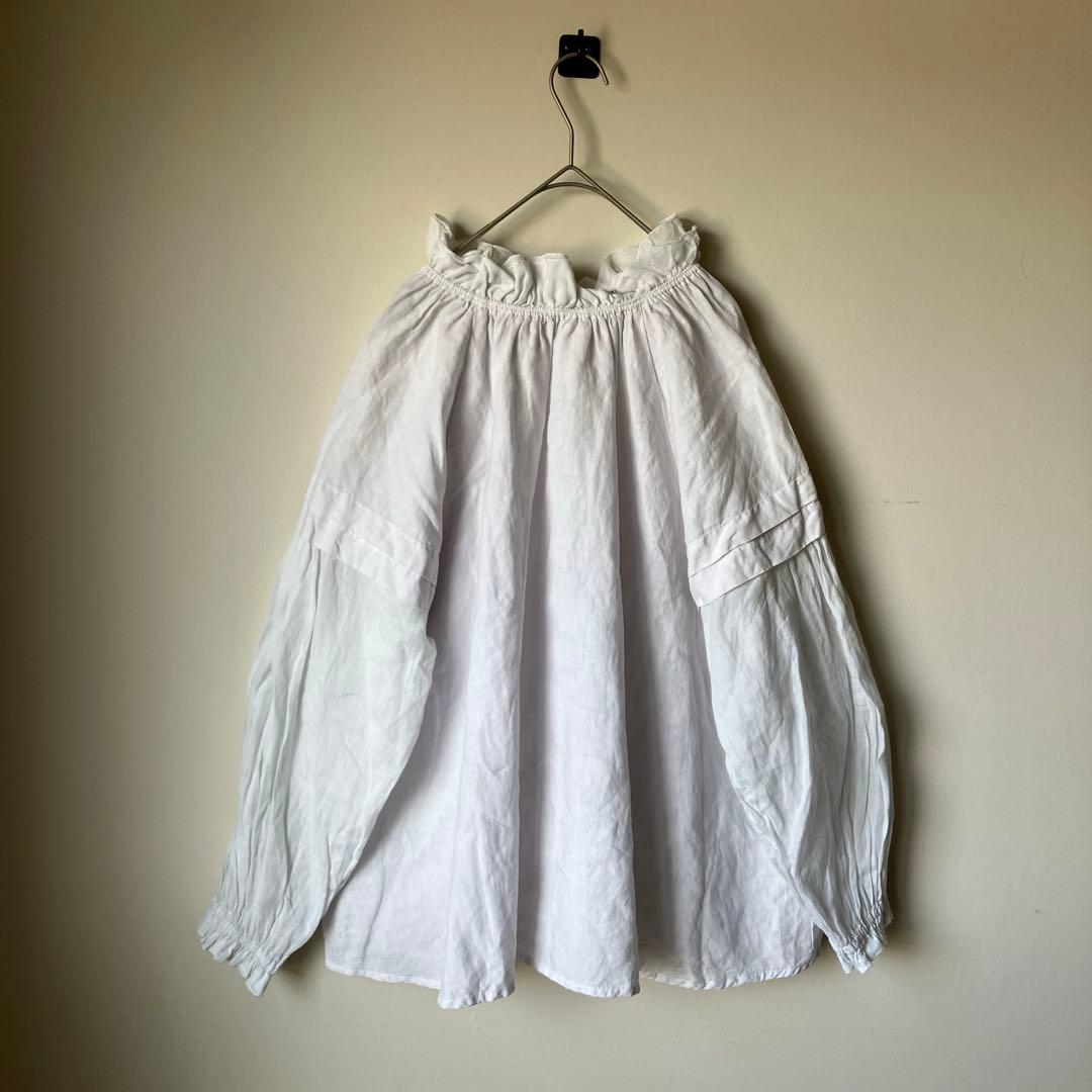 2025 ネストローブ リネンラミーフリル2wayブラウス fofofofa - メルカリ