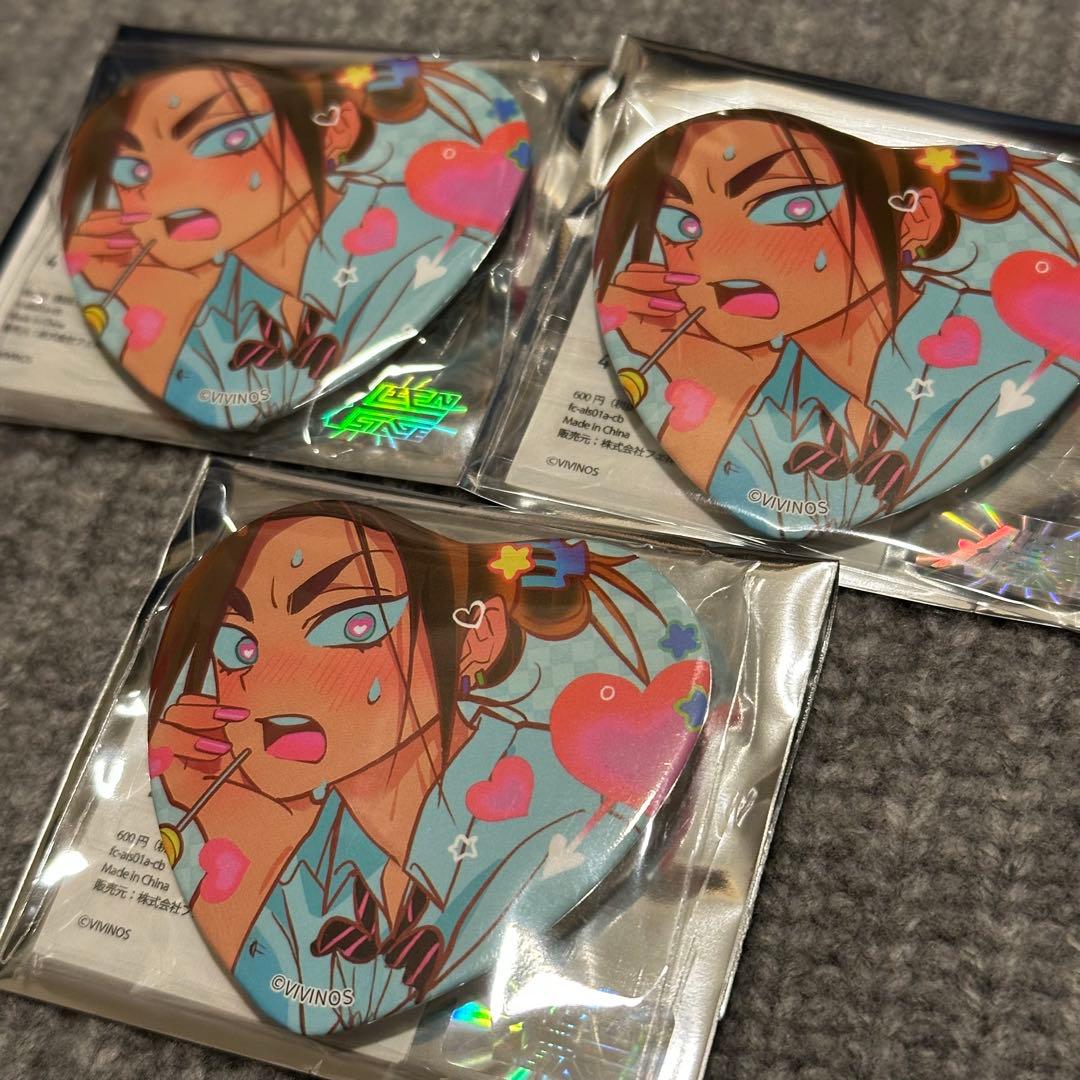 エイステ エイリアンステージ ふもコレ ハート 缶バッジ ヒョナ - メルカリ