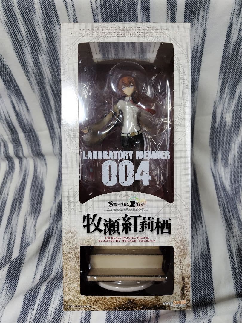 【新品未開封】牧瀬紅莉栖 フィギュア Steins;Gate シュタインズゲート グッドスマイルカンパニー 【新品】1週間以内発送 STEINS GATE 牧瀬紅