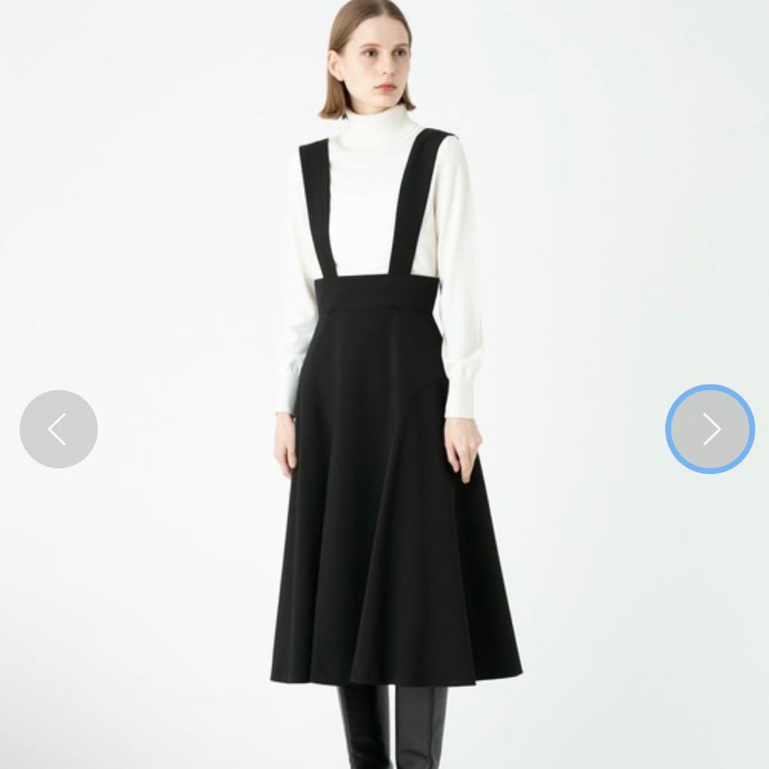 新品未使用✨LOULOU WILLOUGHBY トロポリーフレアサロペスカート LOULOU WILLOUGHBY（ルルウィルビー）の「【LOULOU WILLOUGHBY】トロ