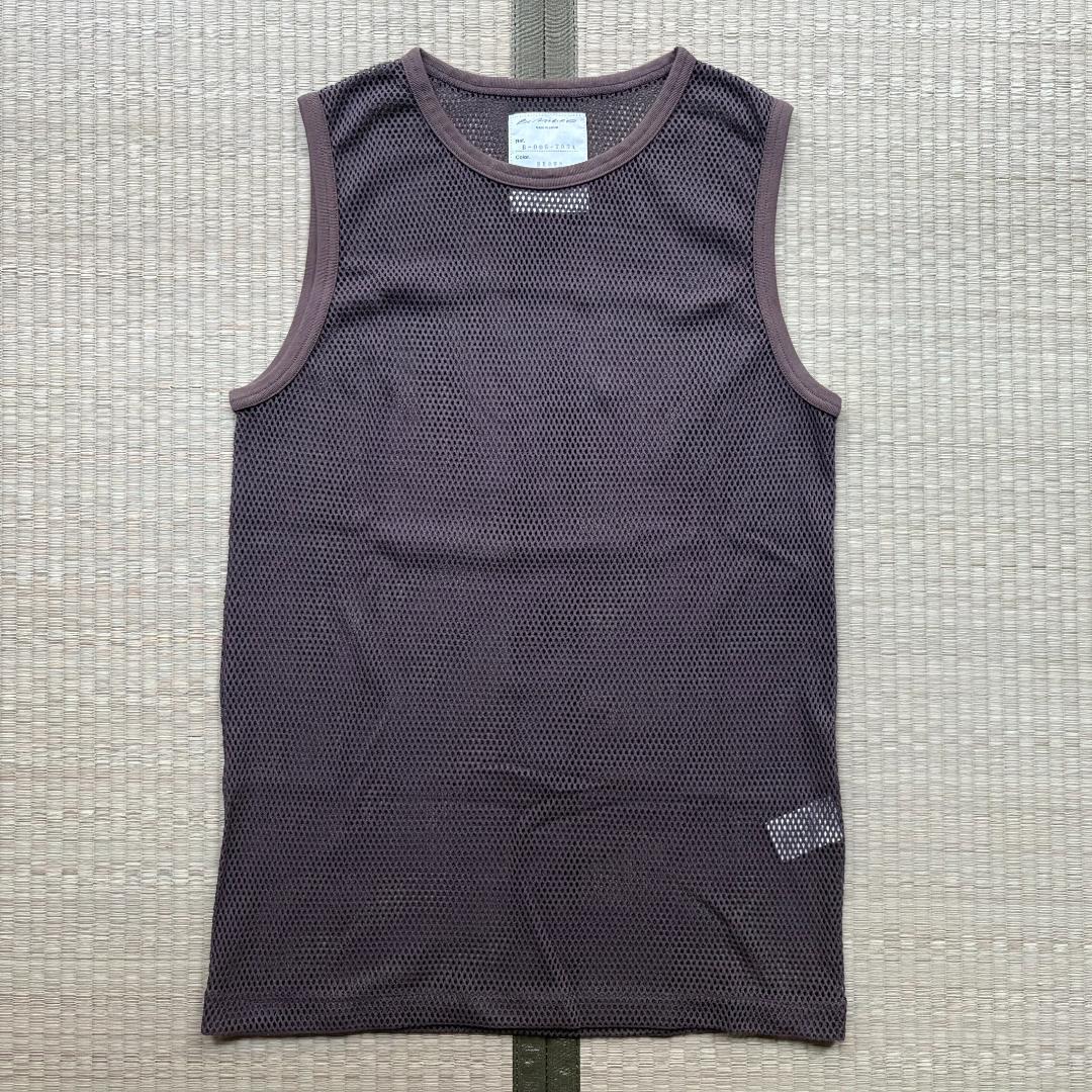 【未使用】BLACKBIRD Mesh Tanktop BROWN サイズ1 ユニクロ公式 | ホルターネックブラタンクトップ