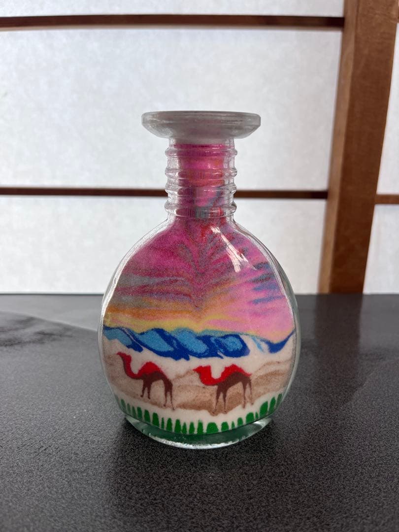 ヨルダン　サンドアート　大阪・国際万博　EXPO2025 大阪万博2025 ヨルダンパビリオン サンドアート小サイズ - メルカリ