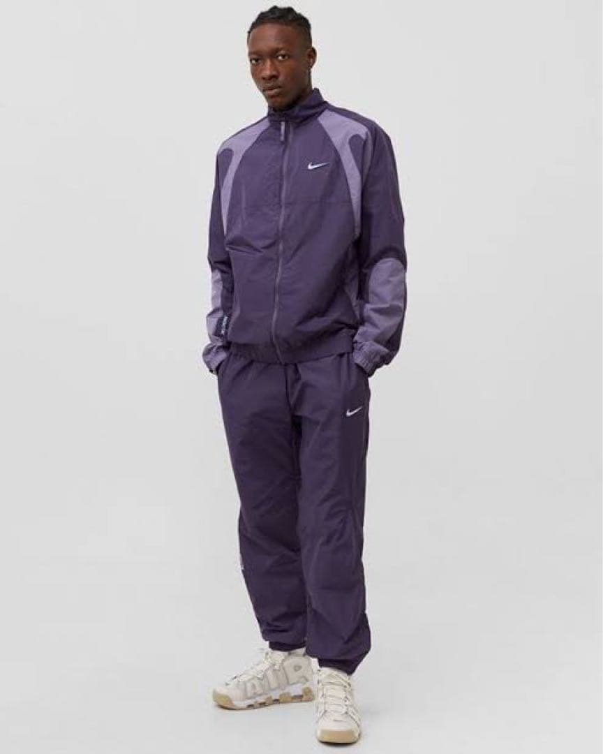 Nike ナイキ NOCTA ノクタ ナイロンセットアップ パープル - メルカリ