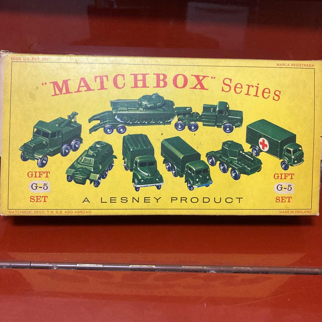その他 MATCHBOX G-5 MILITARY VEHICLES SET Matchbox G-5 Military Vehicles gift set Very Near Mint/Boxed – JK
