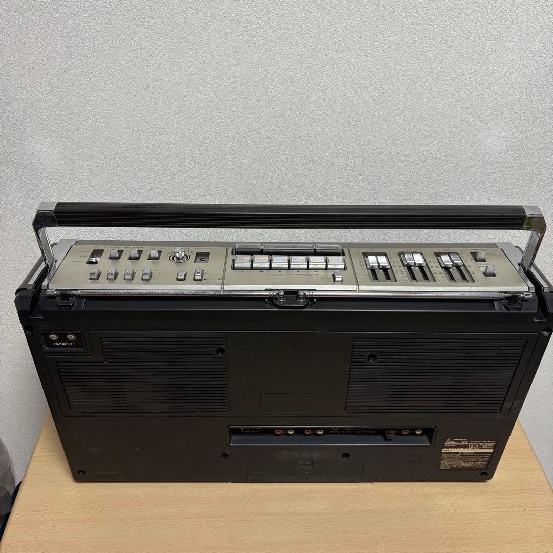 SHARP シャープ ラジカセ GF-508SB 通電確認済み - メルカリ