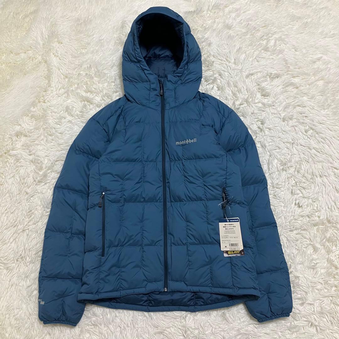【新品】mont-bell モンベル ネージュダウン ジャケット ブルー M モンベル mont-bell モンベル ネージュダウン パーカ Men's 男性用