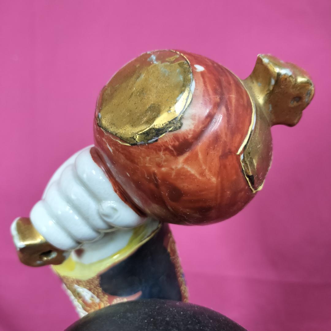 古九谷 大黒天 置物 - メルカリ