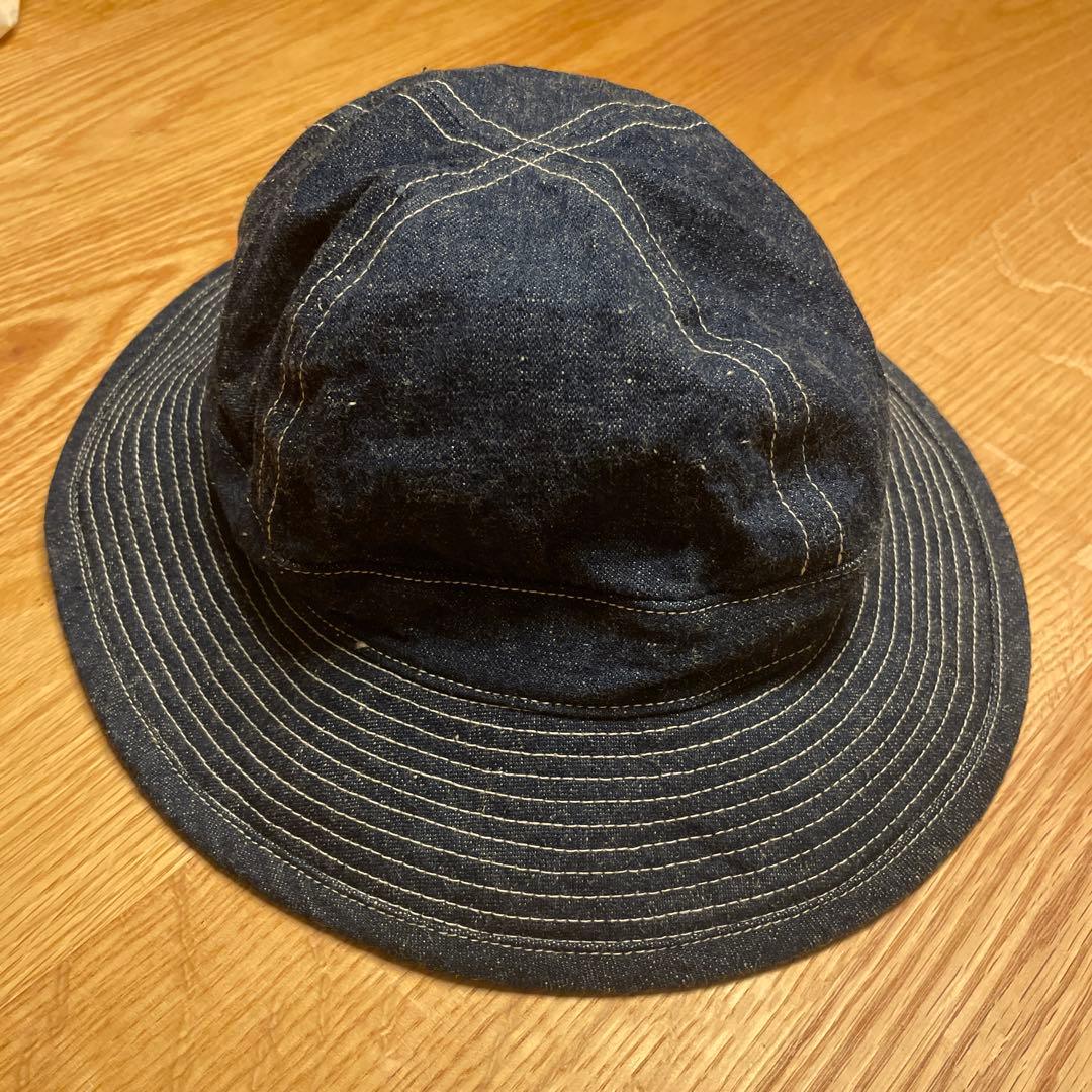 orslow デニムハット 0サイズ 日本製 orSlow（オアスロウ） 03-001 US NAVY HAT ハット 日本製 ジャングル