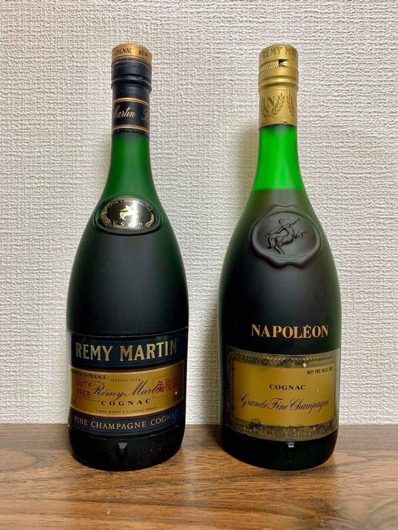 未開栓 レミーマルタン VSOP ナポレオン コニャック 2本セット REMY MARTIN NAPOLEON レミーマルタン ナポレオン コニャック