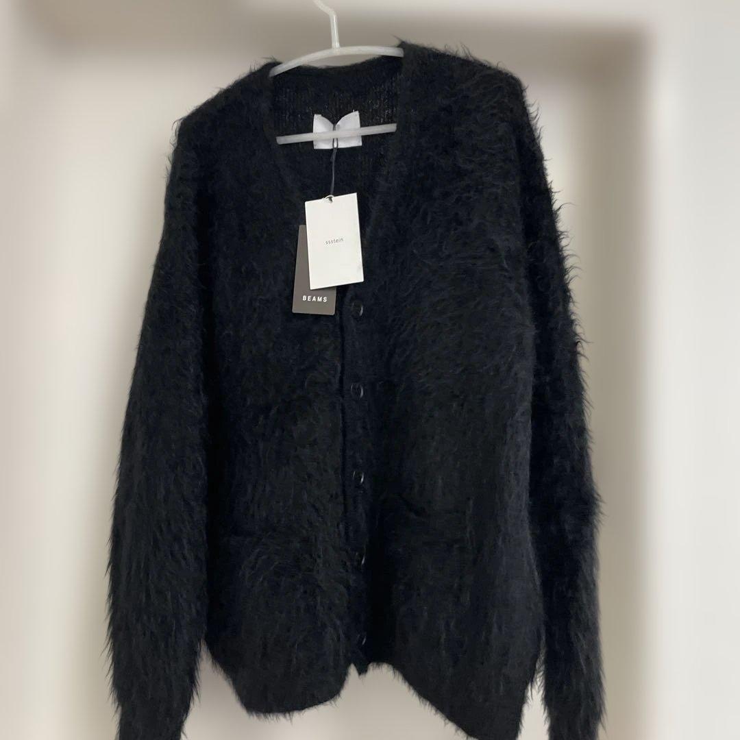 シュタインsssteinモヘアカーディガンブラックS stein / シュタイン】KID MOHAIR KNIT CARDIGAN - BLACK | 公式通販