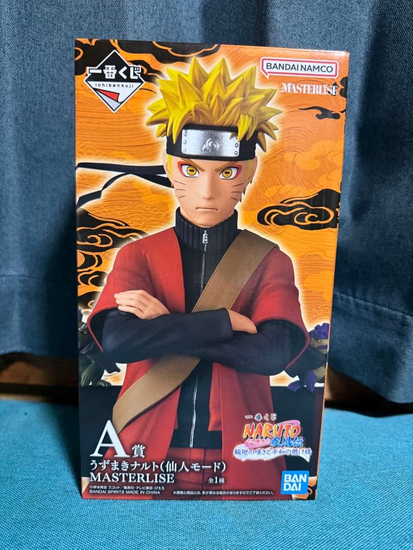 【NARUTO】一番くじ A賞 うずまきナルト 仙人モード 未開封 NARUTO 一番くじ A賞 うずまきナルト（仙人モード） 未開封 - メルカリ