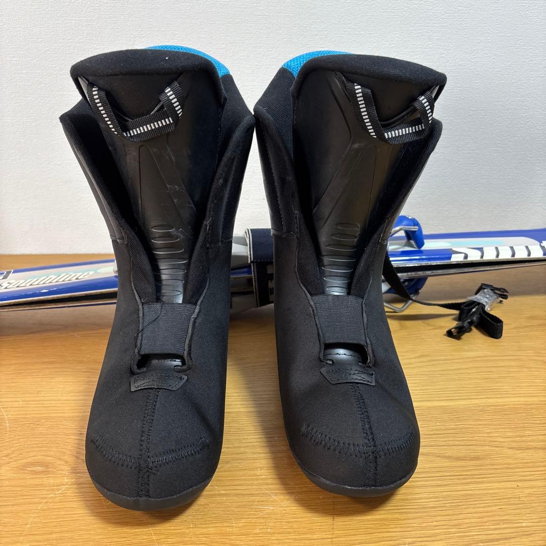 メンズ　ショートスキー　ファンスキーセット　27 -27.5 cmブーツ付