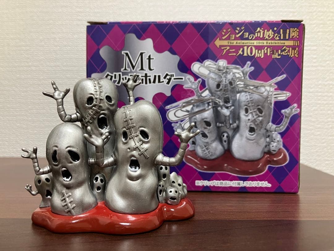 Mt クリップホルダー　メタリカ　ジョジョの奇妙な冒険　アニメ10周年記念展 Amazon.co.jp: ジョジョの奇妙な冒険 Mt クリップホルダー リゾット