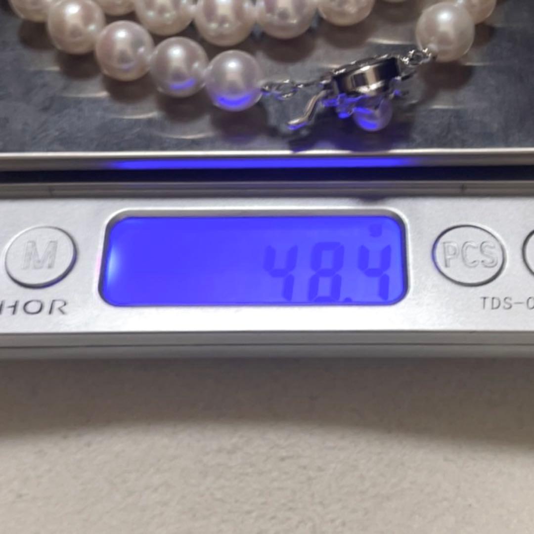 テリ良✨超大珠】あこや本真珠 8.5-9.0 ネックレス イヤリング パール