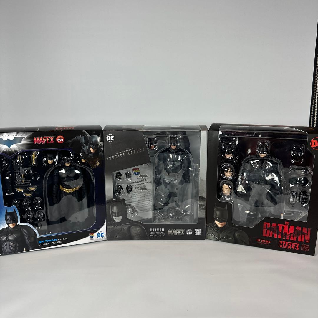 MAFEX Batman 3種セット Amazon.co.jp: MAFEX マフェックス BATMAN Ver.3.0 『THE DARK KNIGHT