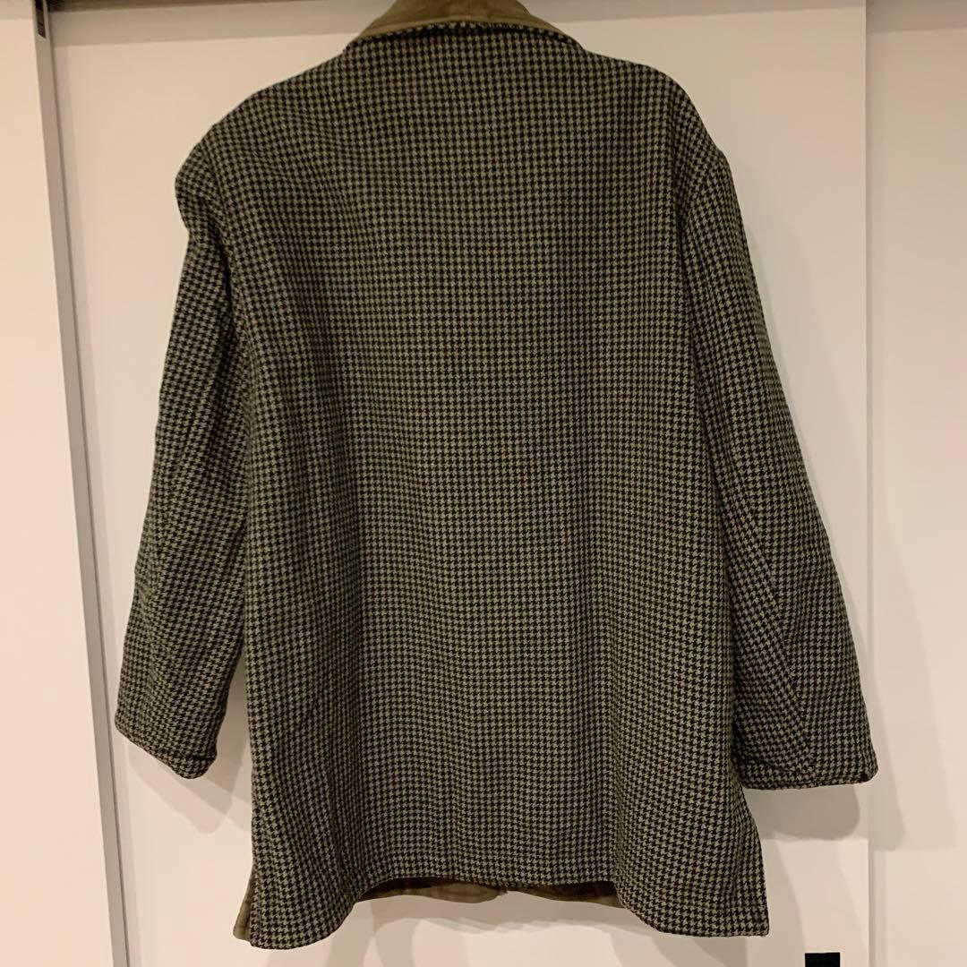 最終値下げ 珍品 50s フランス製 ショールカラー リバーシブル