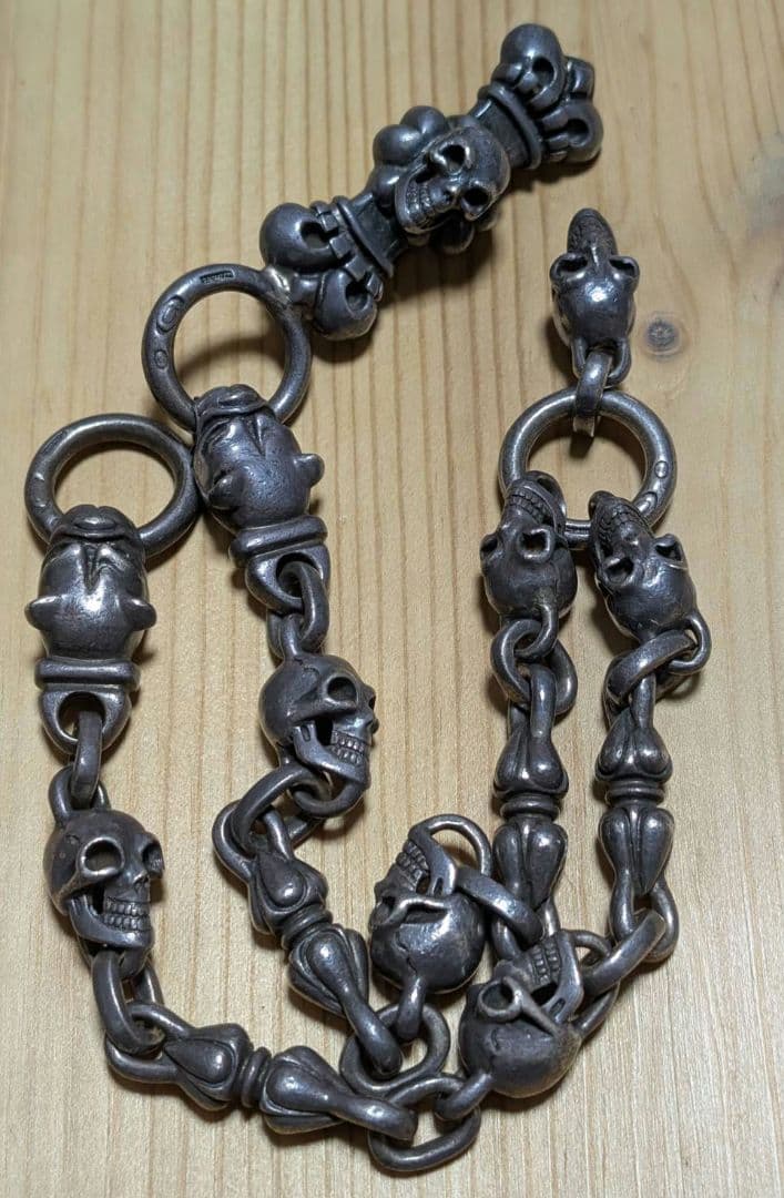 格安　超重量 シルバーホース　ガボール　ウォレットチェーン シルバー925 楽天市場】ガボール ウォレットチェーンの通販