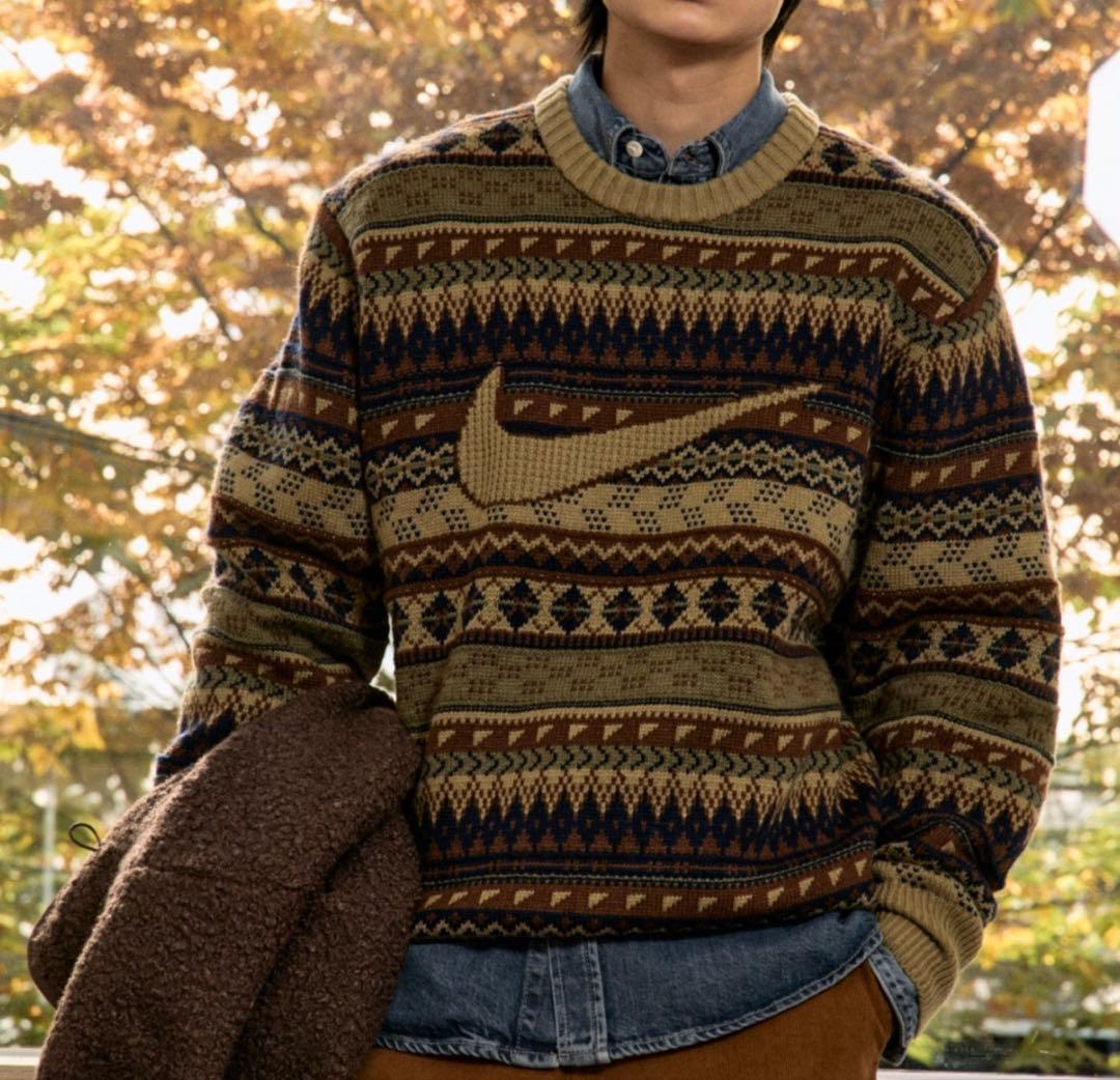 ☆残り1点☆【NIKE】ナイキ NL フェア アイル クルー セーター XL