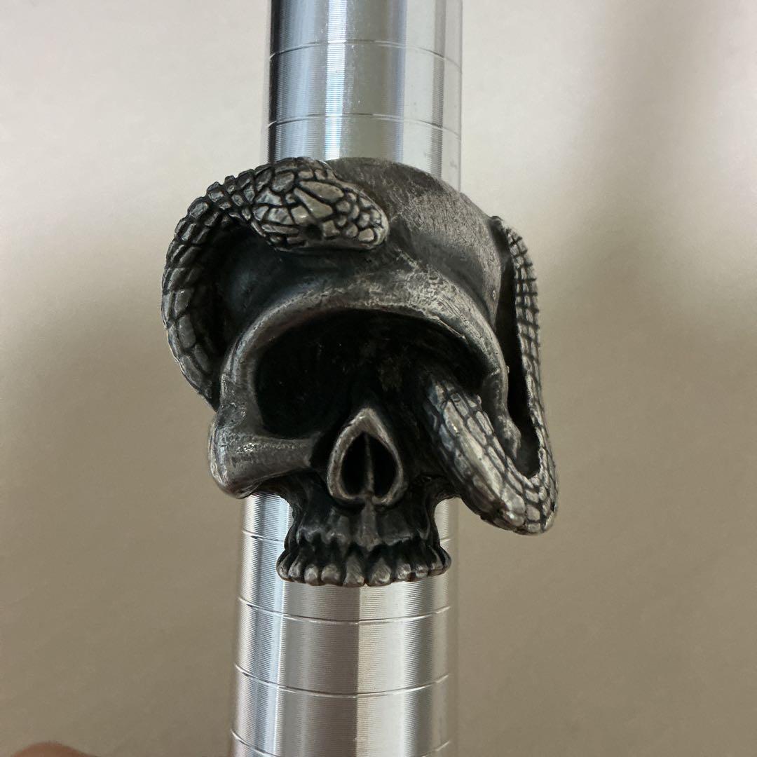 ストップライト　リング　22号 STOP LIGHT（ストップライト） K18メタル付きPeace Ring ピースリング