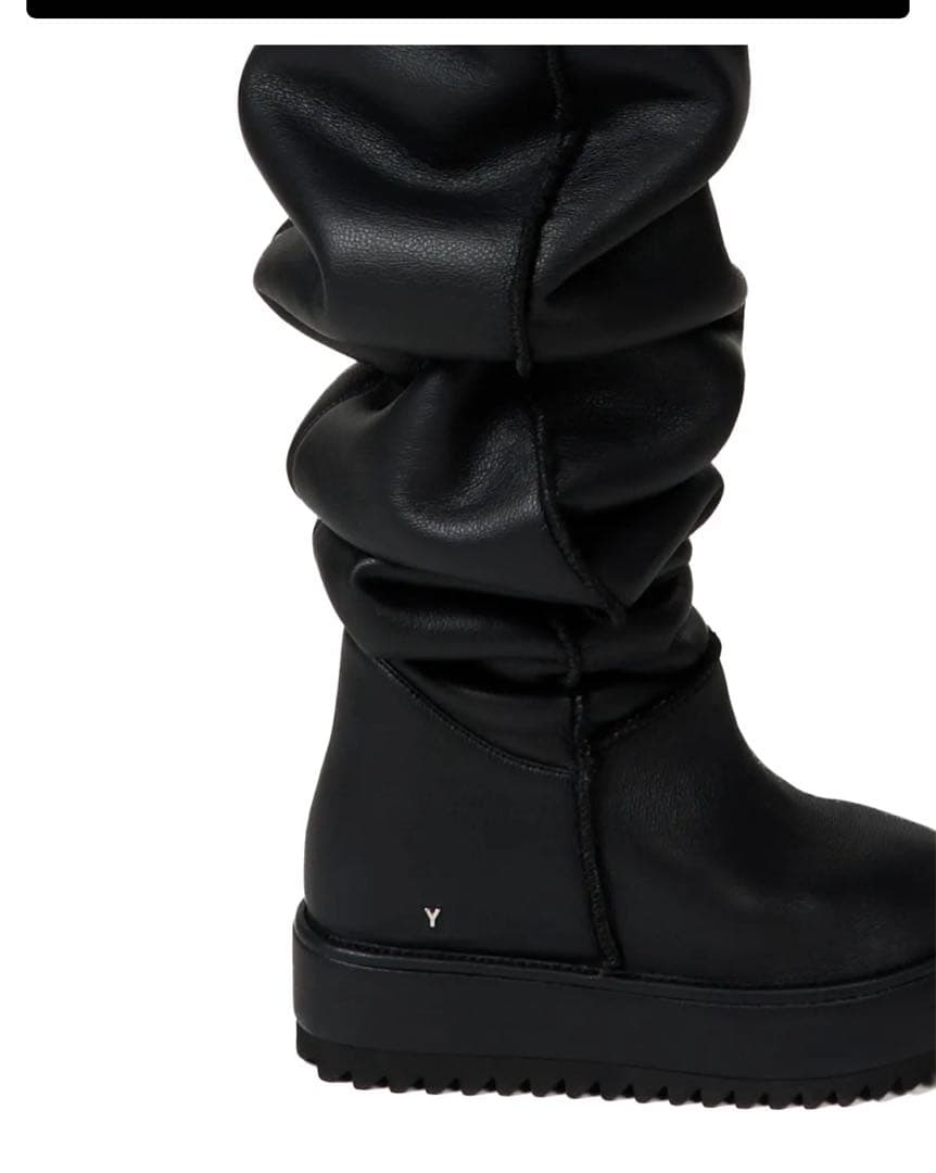 YELLO＊JACOB LOOSE FIT LONG BOOTS