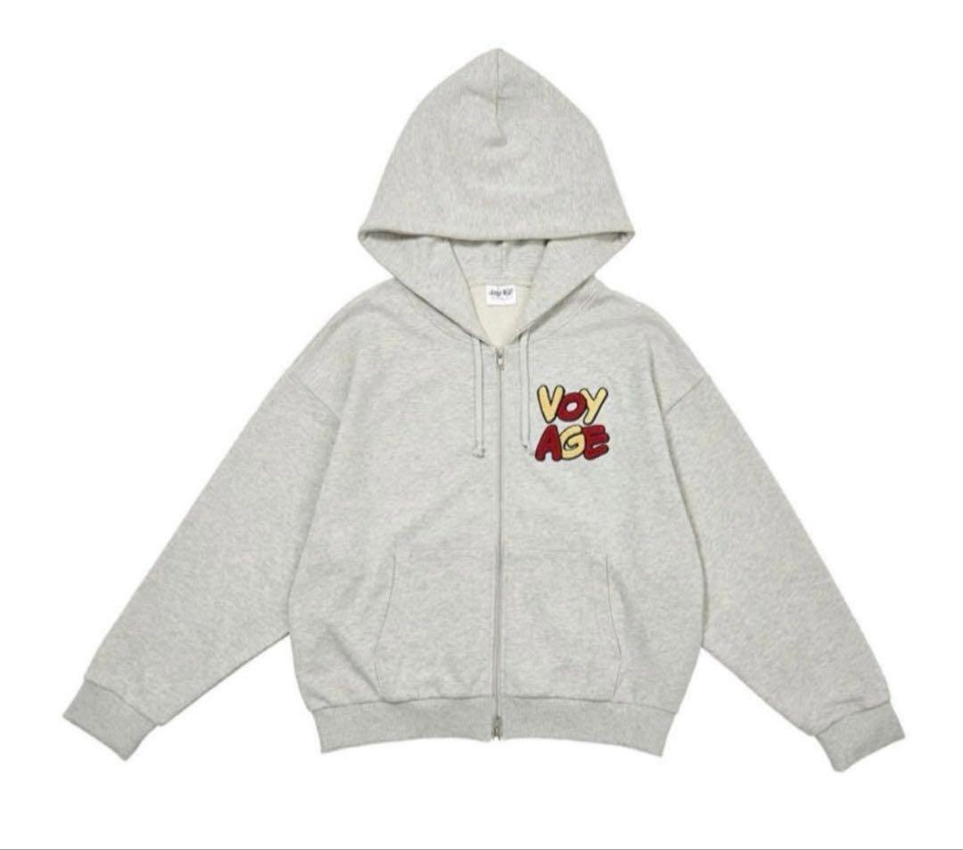 VoyAGEダブルジップパーカー FORESTパッチダブルジップパーカー | ファッション通販サイト NUGU