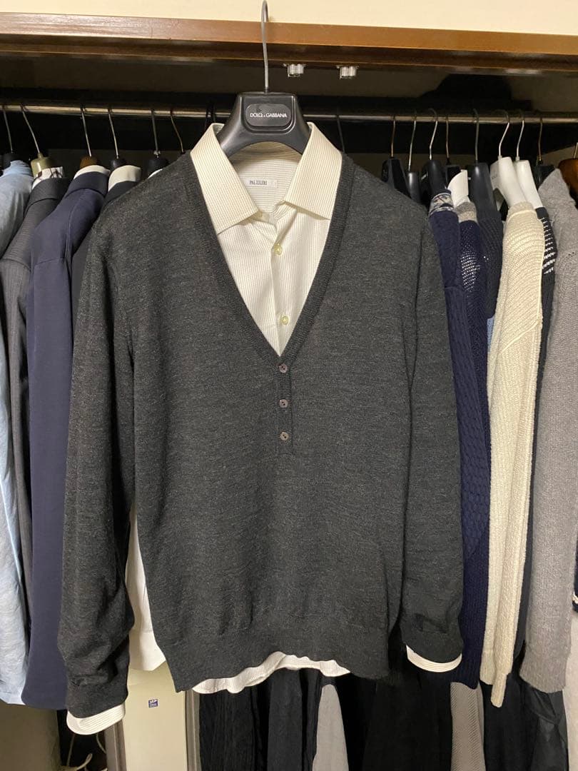 hui❗️ DOLCE&GABBANA ドルガバ　Vネック カーディガン 4color]アーガイルVネックカーディガン | ファッション通販サイト NUGU