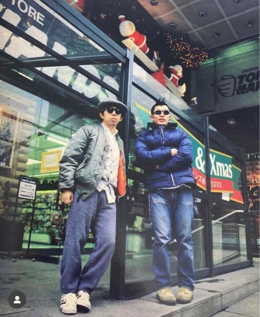 初期GOODENOUGH 初期グッドイナフ B-3型ダウンジャケット ネイビー