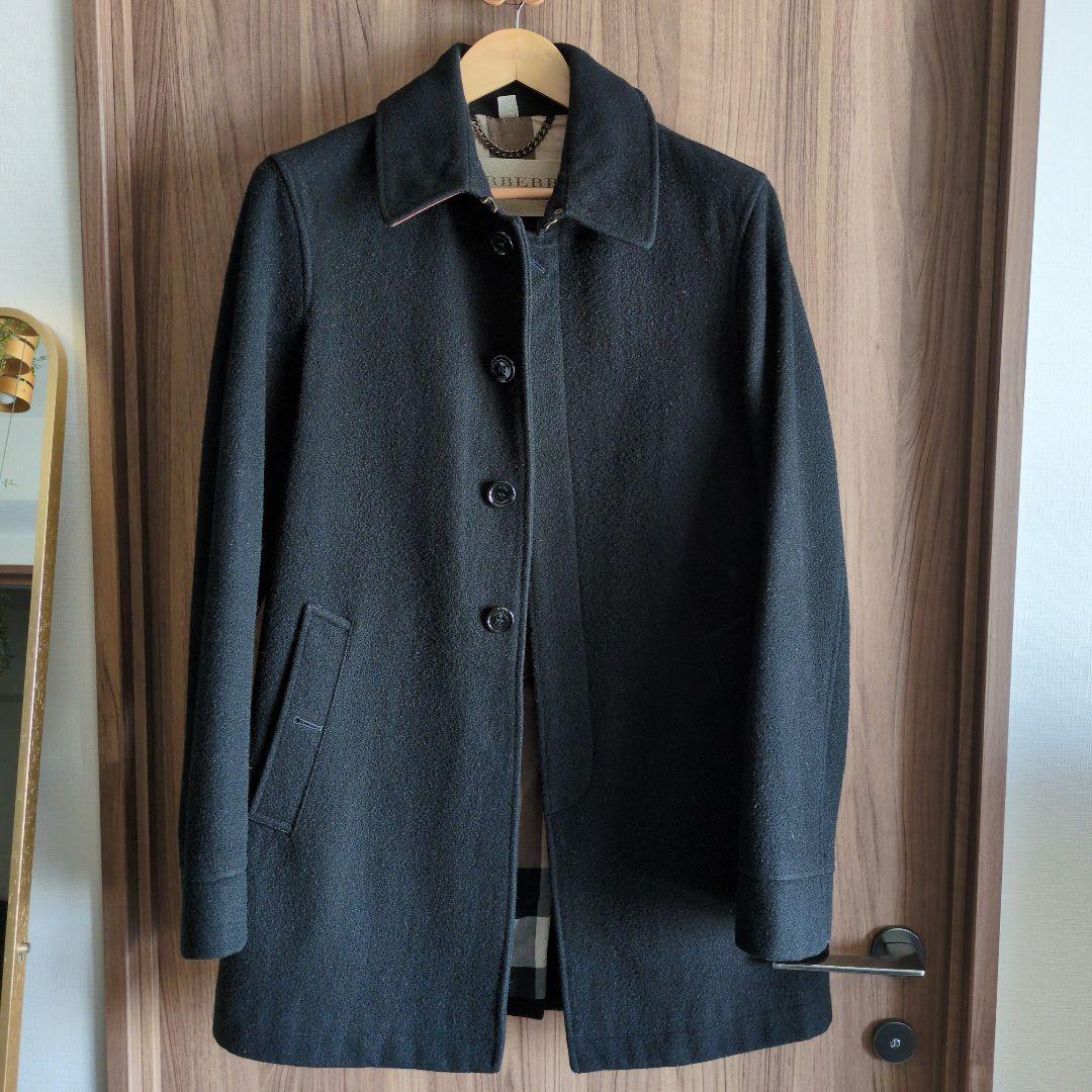 【ピンクの猫】BURBERRY BRIT バーバリー ウールコート 中古・古着通販】BURBERRY BRIT (バーバリーブリット) トレンチコート