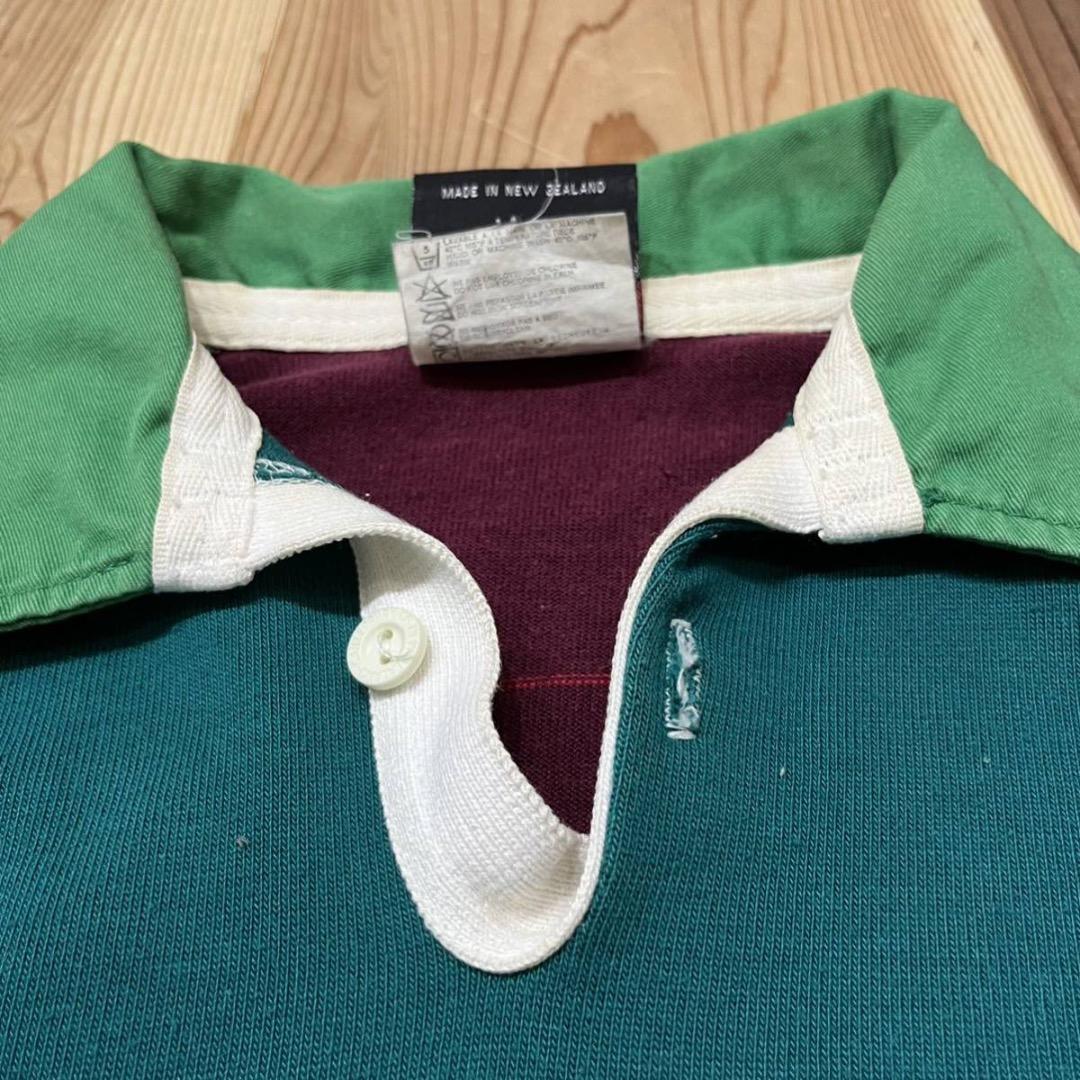 90s Canterbury ニュージーランド製 旧タグ ラガーシャツ - メルカリ