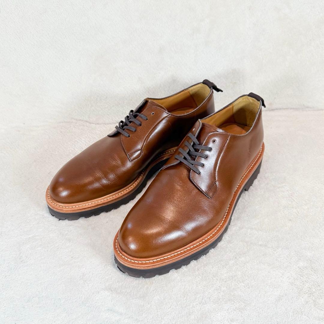 【美品】WH ダブルエイチ WHS-0010 ドレスシューズ 25.5 WH 《 ダブルエイチ 》正規通販 | 4.444glad / 1万円(税抜)以上送料無料