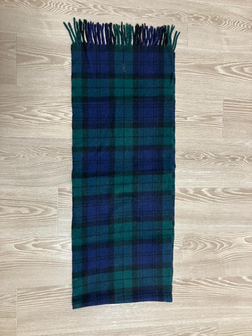 ラルフローレン　カシミヤ100％マフラー（イタリア製） POLO RALPH LAUREN（ポロ・ラルフローレン） 爆買 ラルフローレン