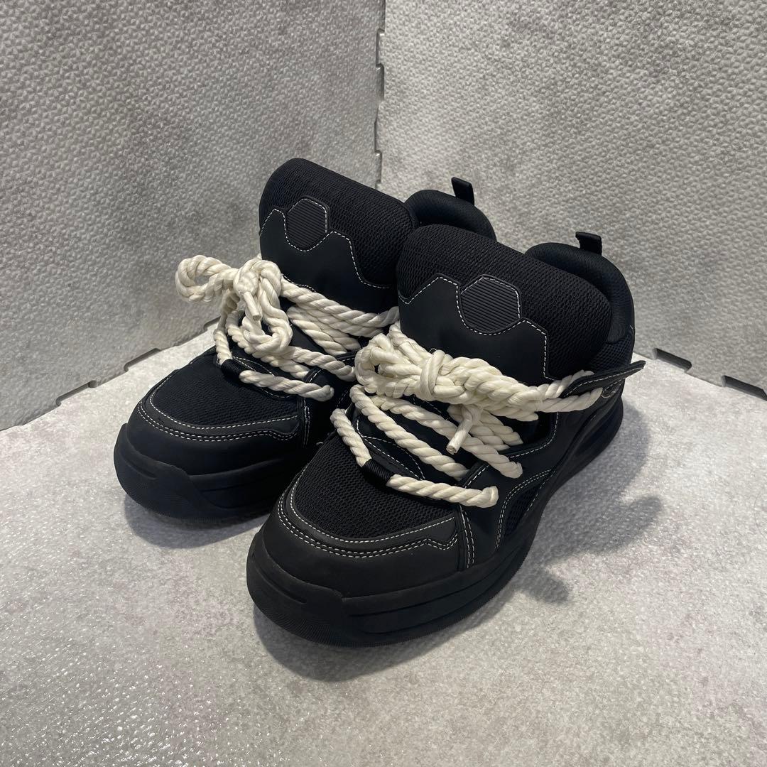 ZARA ロープディティール スケーター スニーカー 44 - メルカリ