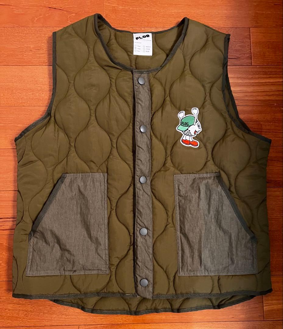 【FLOG_GOLF_CLUB】MR.FLOGEY quilted vest Crosscut Men's Quilted Vest | Waggle Golf Vest | Lightweight Vest