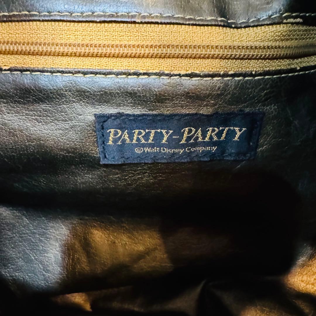 激レア PARTY-PARTY ディズニー ミッキー ハンドバッグ 牛革 - メルカリ