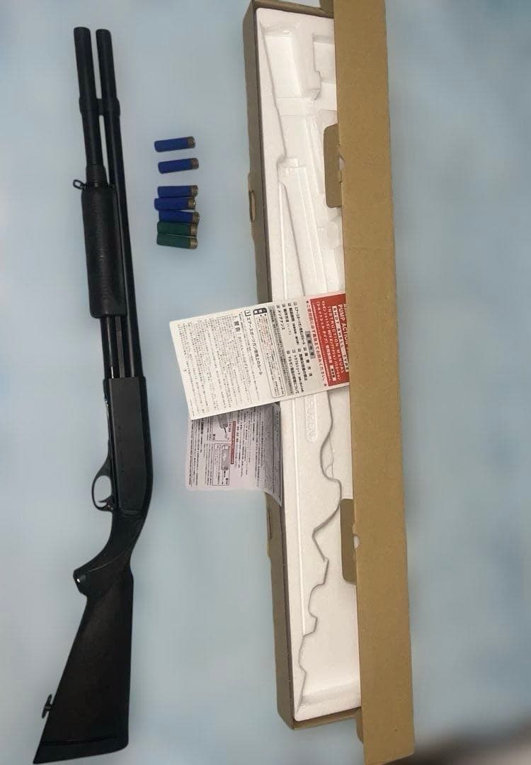 M870 ショットガン BV EX マルゼン マルゼン ガスショットガン M870 (BV) ブラックバージョン | エアガン