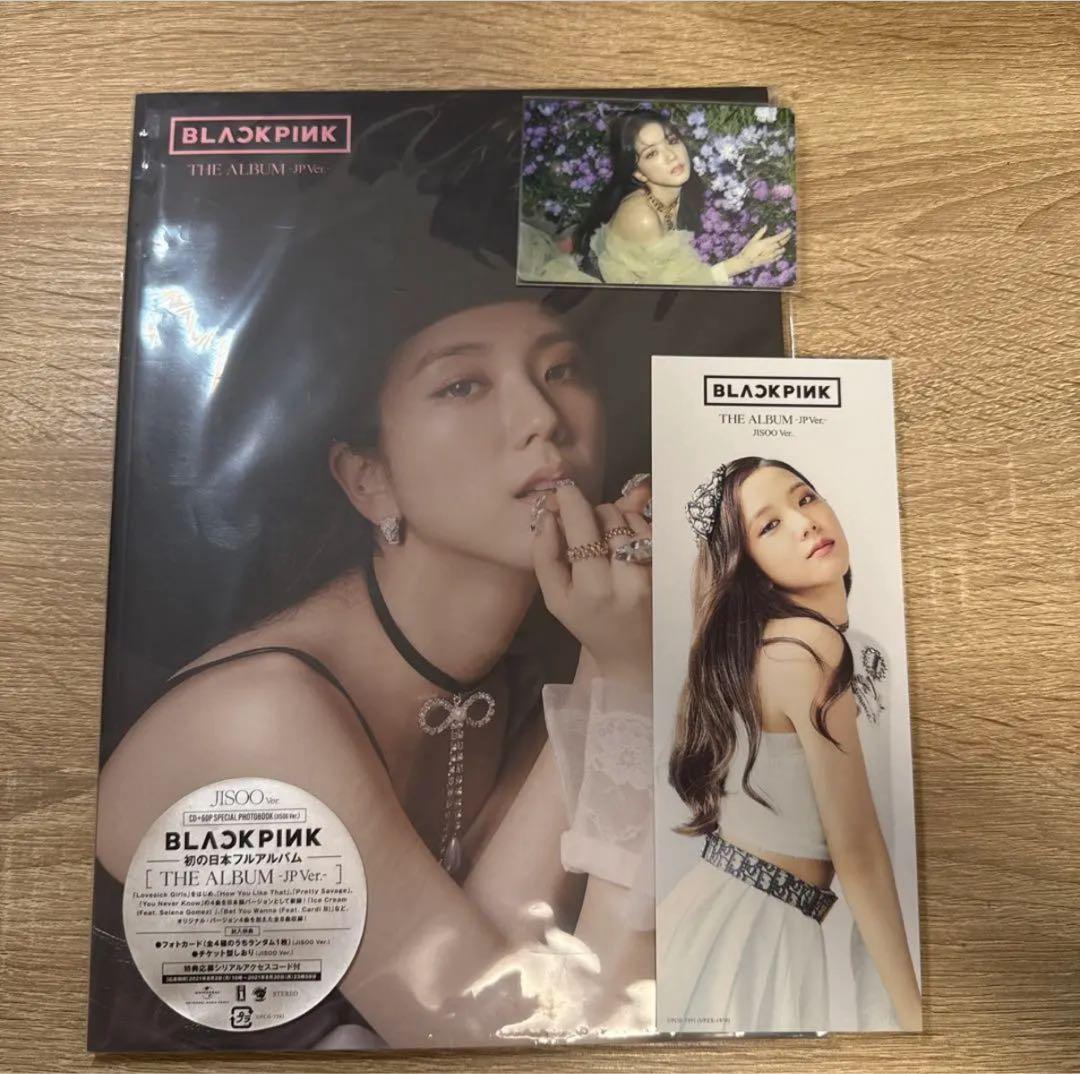 K-POP・アジア THE ALBUM JPver JISOO 限定盤】THE ALBUM -JP Ver.-(JISOO Ver.)（CD）｜BLACKPINK｜mu-mo