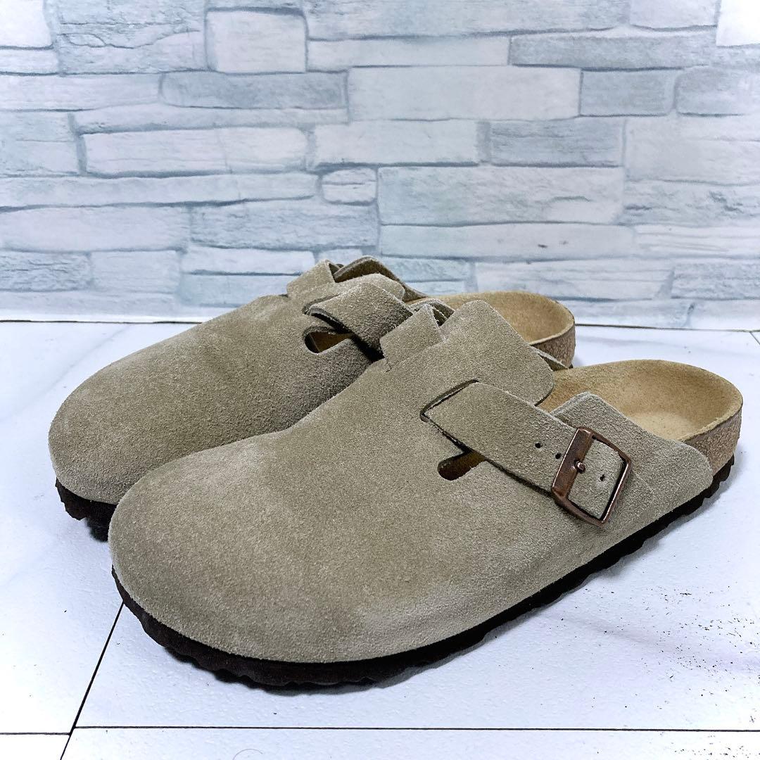 極美品 ビルケンシュトック ボストン トープ サボサンダル 24.5 ナロー幅 楽天市場】ビルケンシュトック ボストン オイルドレザー BIRKENSTOCK