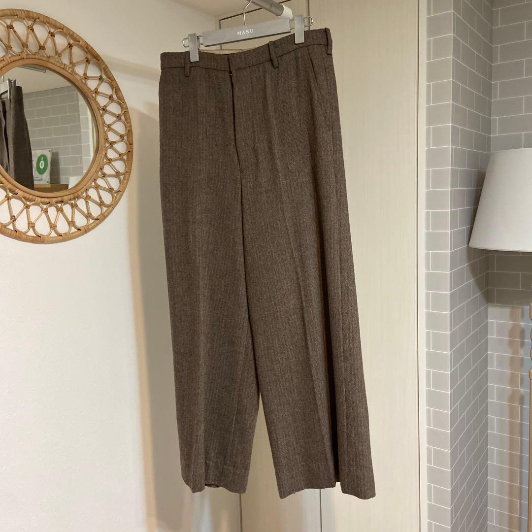 MASU INITIAL WIDE TROUSERS サイズ46 INITIAL WIDE TROUSERS | MASU(エムエーエスユー) / パンツ スラックス