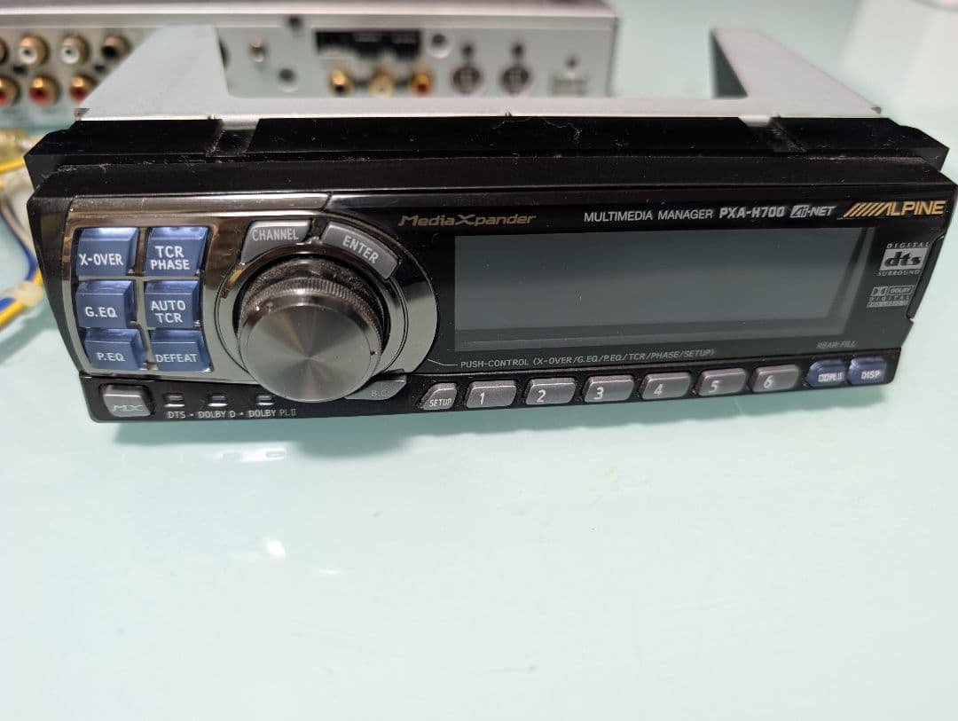 M*a様 超希少！！ALPINE DVA-7899J DVDヘッドユニットとPX