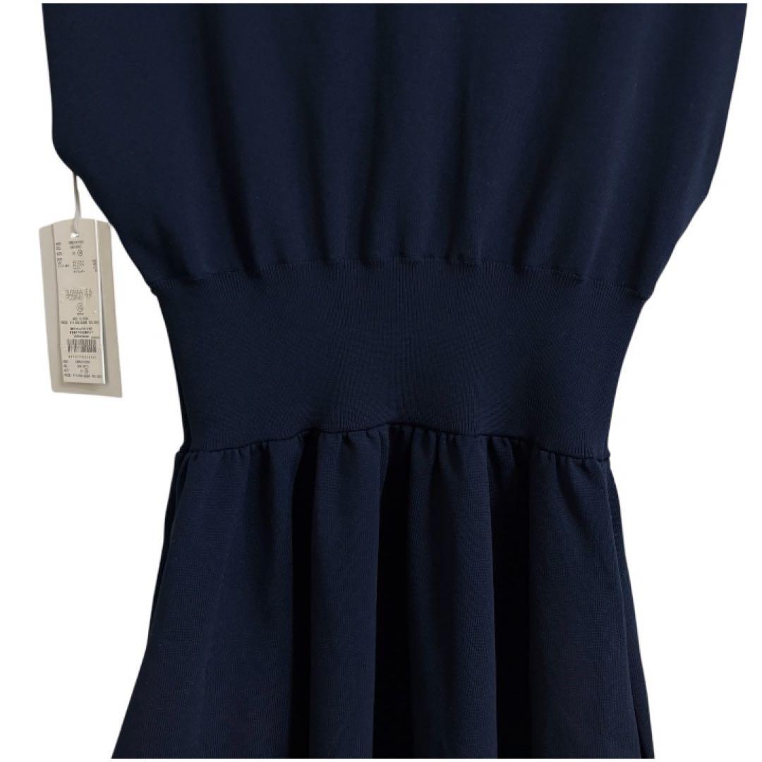 新品未使用】CELFORD ドレープネックニットワンピース NVY 38 - メルカリ