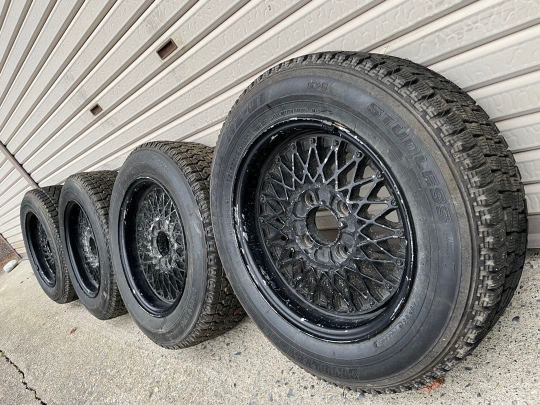 旧車WORKメッシュホイール当時物114.3おまけスタッドレス185/65R14 2026年最新】Yahoo!オークション -メッシュホイール 14インチの中古品