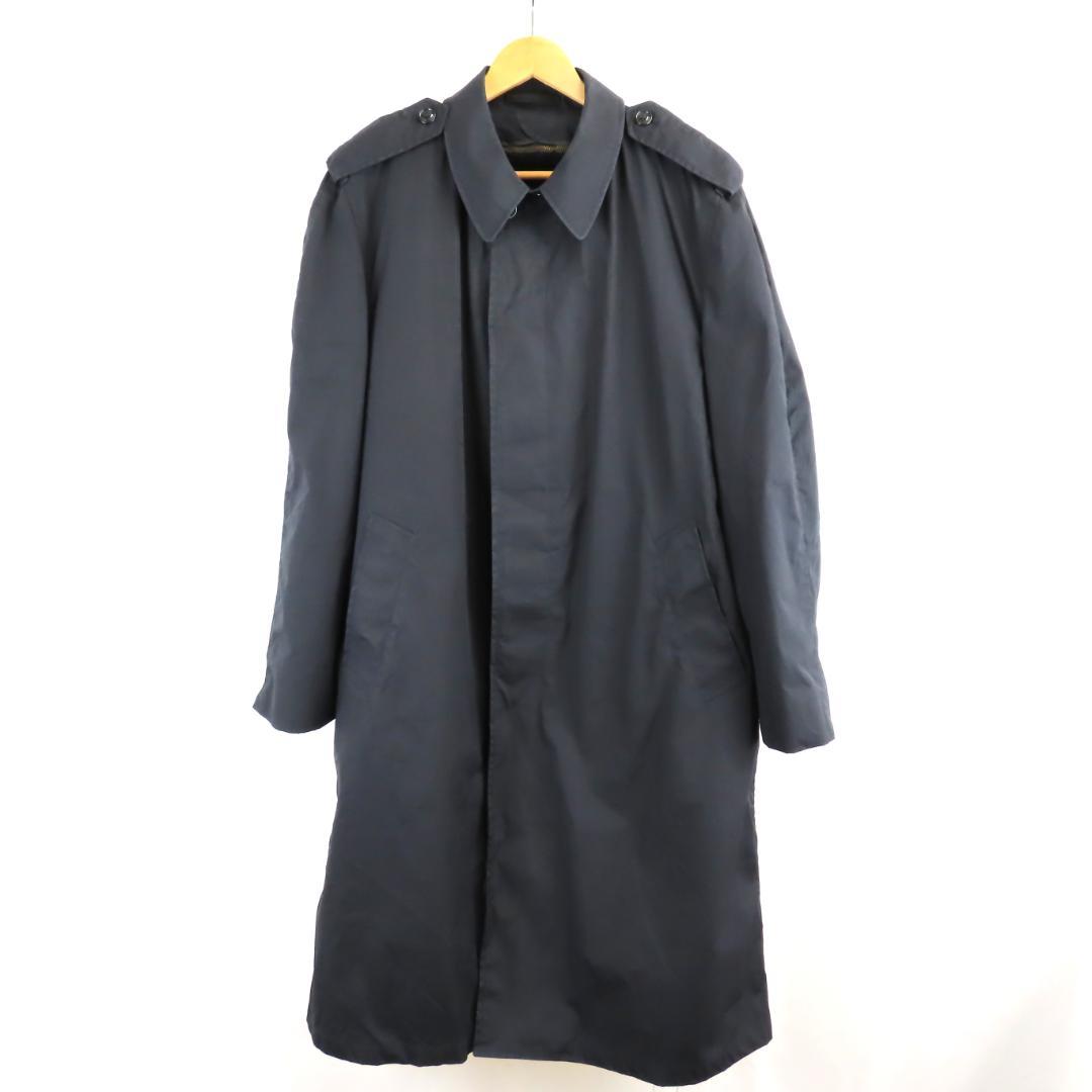 80s VINTAGE US NAVY ボアライナー付 ステンカラー コート 黒 - メルカリ