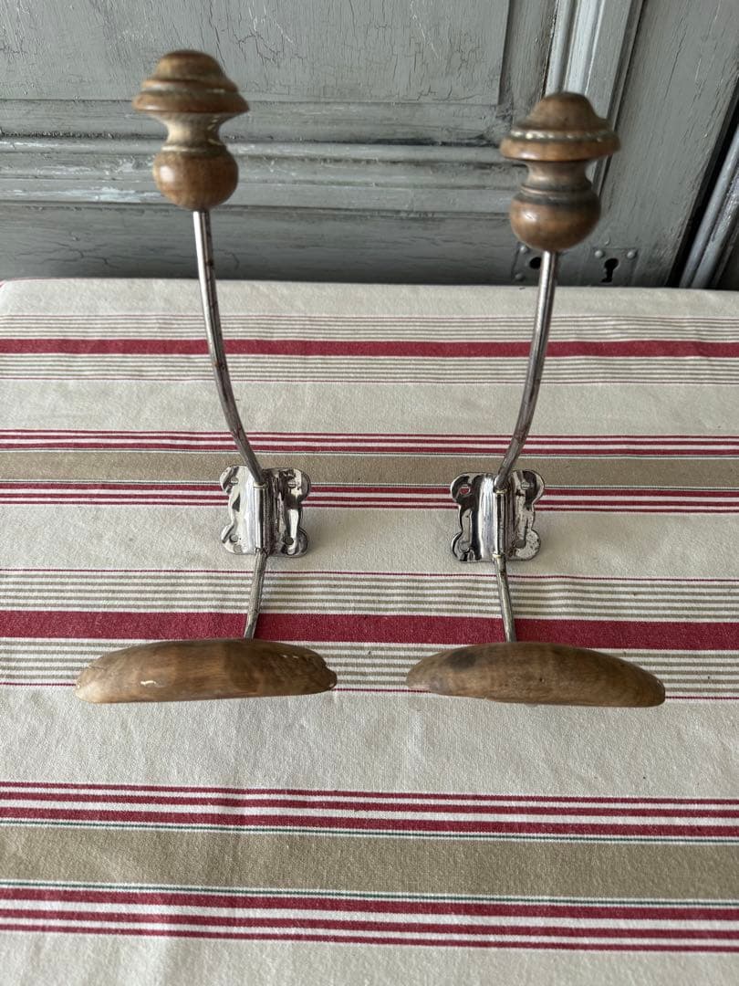 アンティーク壁掛けフック2個セット 楽天市場】【10個セット】 亜鉛合金壁掛け 2フック アンティーク