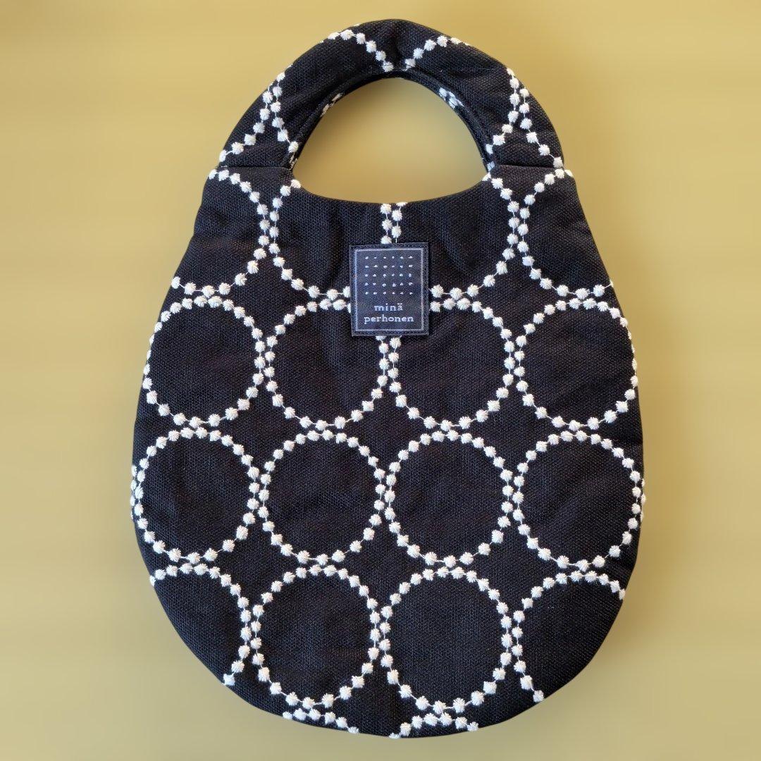 mina perthonen ウズラバッグ ミナペルホネン black ミナ ウズラ バッグ｜ミナ ペルホネン / minä perhonen 2025ギフト