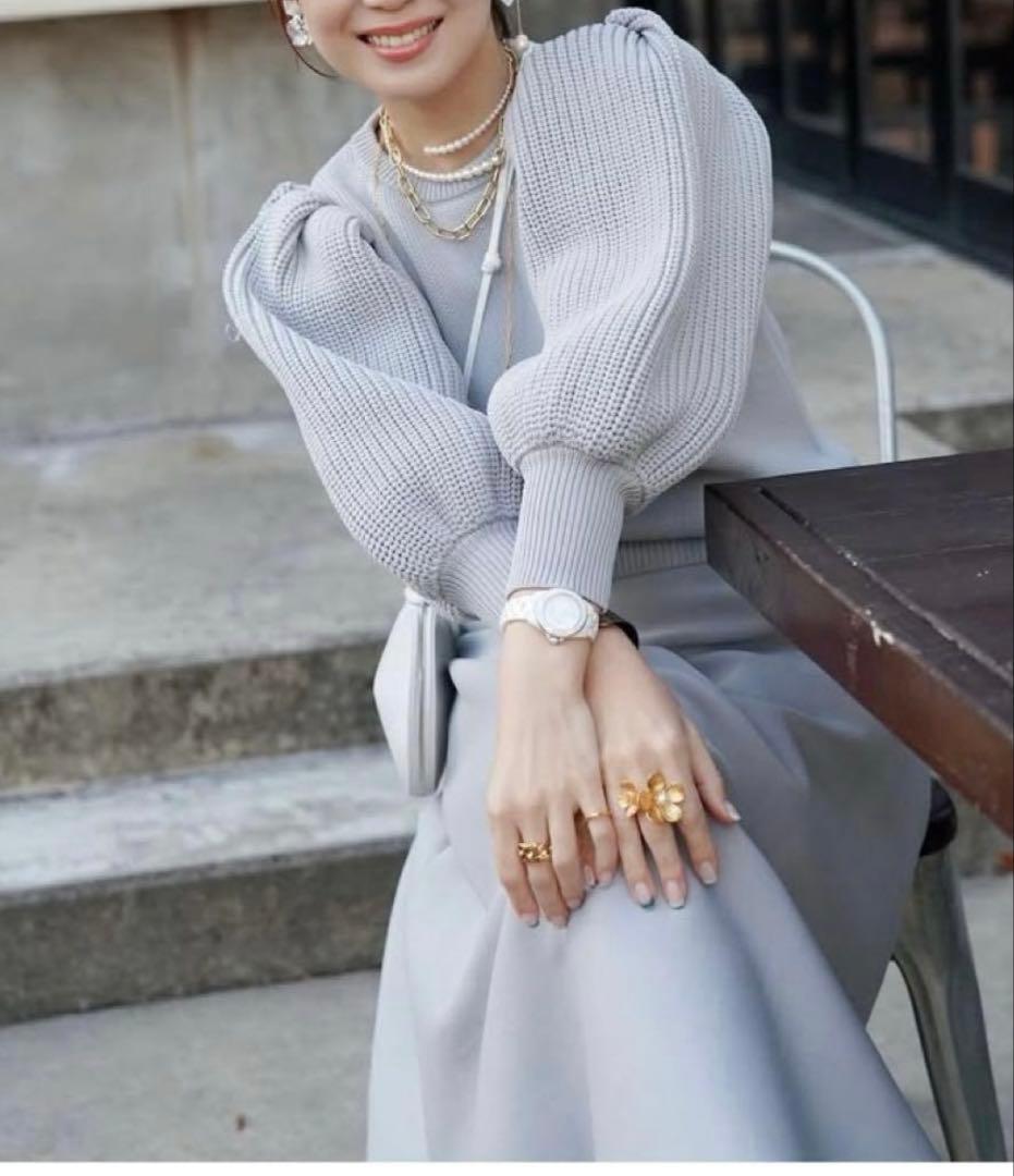 イデアルーチェ❤︎マーガレットセットアップ　グレー まり様専用】 イデアルーチェ マーガレット セットアップ ブラックの